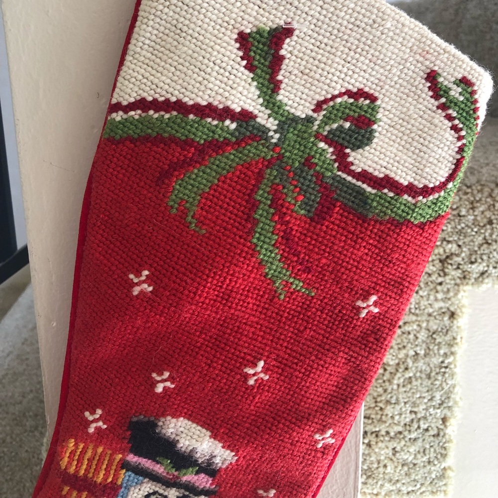 Stitched Antique Christmas Stockings - Picture 7 of 8